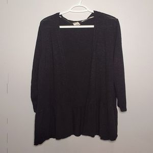 Black Cardigan - 2x